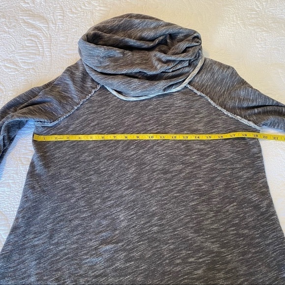 Free People Beach Oversized Cowl Neck Cotton Pullover Top - XS/S - Picture 12 of 14